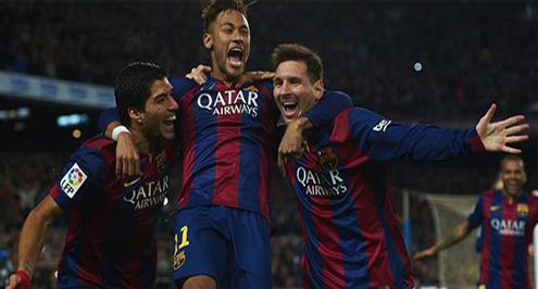 ثلاثي برشلونة يقهر ثلاثي مدريد ويصبح الأكثر تهديفا في تاريخ الكرة الإسبانية